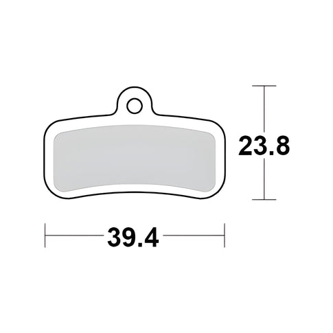 Electric Bike brake Pads Sur-Ron Light Bee / Talaria Sting Moto Master - sintered