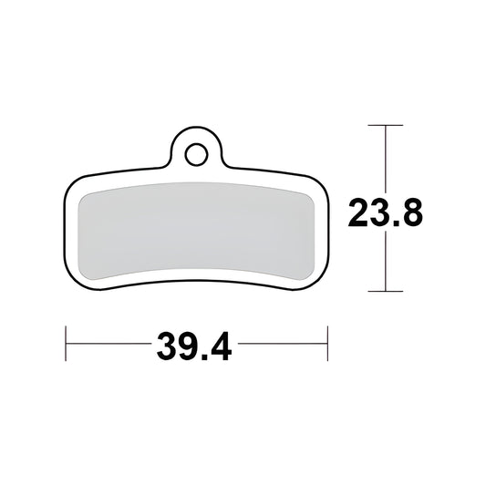 Plaquettes de frein vélo électrique Sur-Ron Light Bee / Talaria Sting Moto Master - frittées