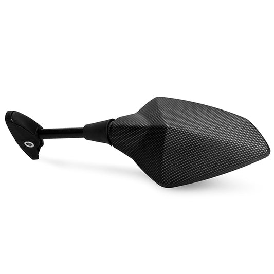 Universal left rearview mirrors Dome mounting RS1 Puig Carbon look