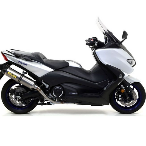 Escape Arrow Slip-On Race-Tech Yamaha T-Max 530 DX / SX 17-19 titanio-carbono