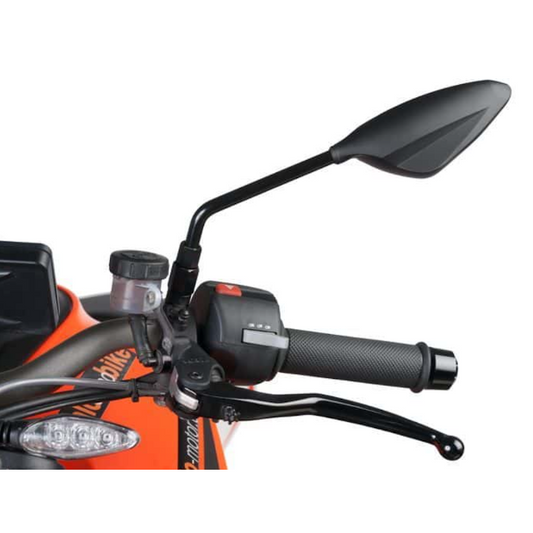 Rearview mirrors RS2 left Dome mounting 70º Carbon look Universal PUIG