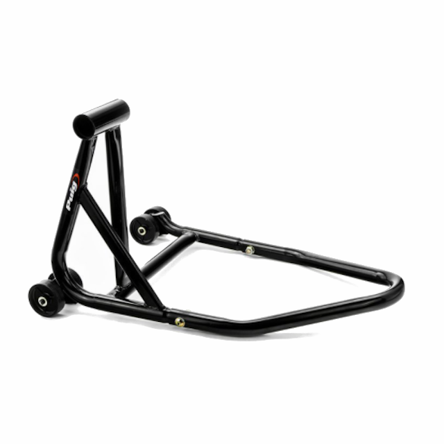 Caballete Trasero para basculante monobrazo con transmisión Lado Izquierdo Negro  PUIG 7361N