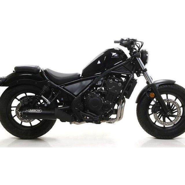 Escape Arrow Slip-On Rebel Honda CMX 500 >20 - negro 74504RBN