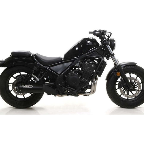 Escape Arrow Slip-On Rebel Honda CMX 500 >20 - negro 74504RBN