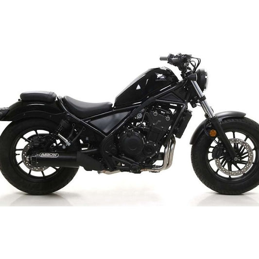 Escape Arrow Slip-On Rebel Honda CMX 500 >20 - preto