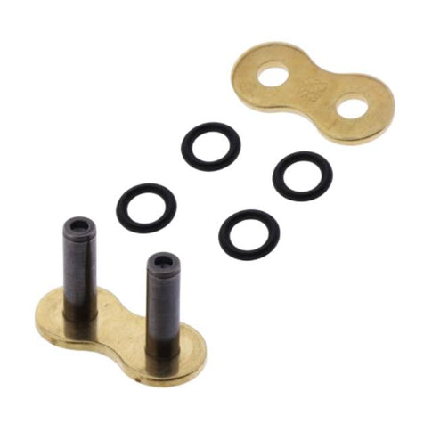 Hollow rivet type connector transmission chain pitch 525 VX3 D.I.D - gold