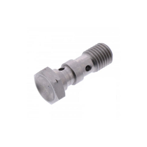 Tornillo banjo doble M10x1 inox plateado JMP 757.09.56
