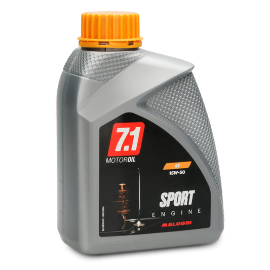 Aceite motor 4T 15W50 1L Malossi 7.1 Sport Engine 7613475B