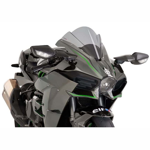 Cúpula Racing Ahumado Kawasaki Ninja H2 (15-20) PUIG 7631H