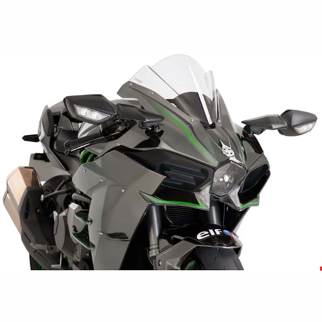 Cúpula Racing Transparente Kawasaki Ninja H2 (15-20) PUIG 7631W