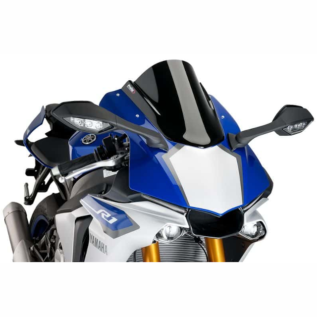 Cúpula Racing Símil carbono Yamaha YZF-R1 15'-18' PUIG 7648C