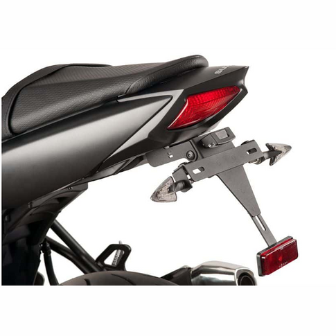 Soporte matrícula Negro Kawasaki Ninja 250 SL/z250sl 15-17' PUIG 7788N