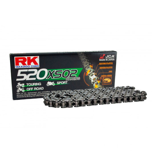 Yamaha YZF-R3 Transmission Kit 14x43 RK X-Ring 520X SO2 Steel 112 links