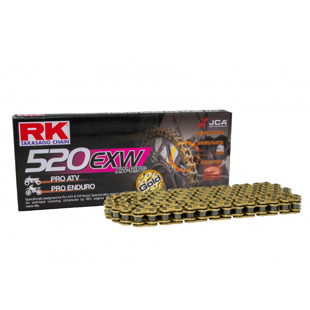 Yamaha YFM/YFZ 660 2001-0714x40 Transmission Kit RK XW-Ring GB 520EXW gold 98 links