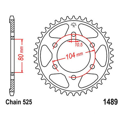 Kawasaki Z 1000 SX 201 transmission kit 15x41Z 525 ZVMX2 pitch 112 links D.I.D - gold