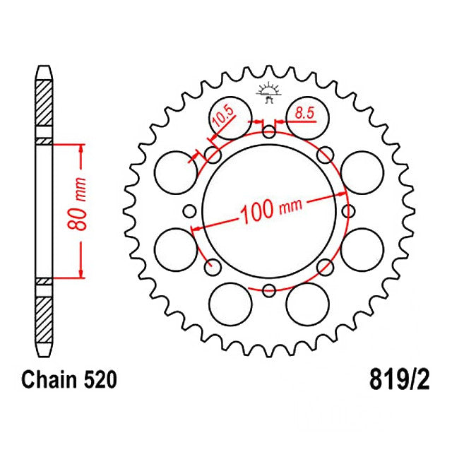 Kit de transmissão Suzuki GZ 250 Marauder 15x41Z passo 520 VX3 110 elos D.I.D