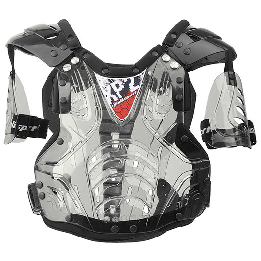 Protector de Peto XP2 Junior Polisport - negro-transparente 8000700005