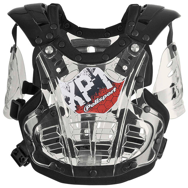 Protector de Peto XP1 Mini Polisport - negro-transparente 8001000004
