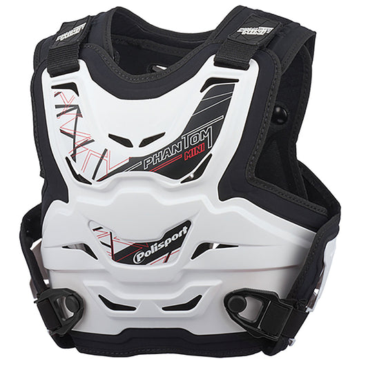 Protector de Peto Phantom Mini para niños Polisport - blanco 8003800002