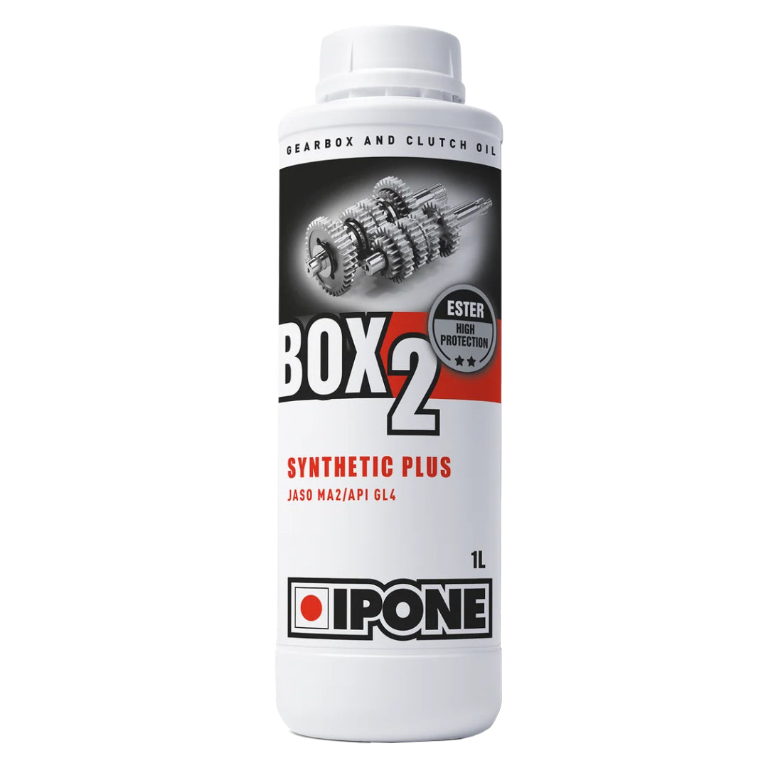 Aceite de transmisión Ipone GearBox 10W40 de 1 litro para motores 2T con caja de cambios separada.
