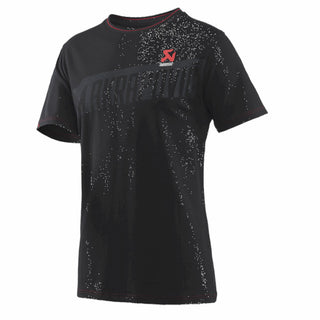 Tee-Shirt Akrapovic manches courtes casual - noir