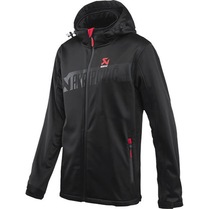 Veste homme Akrapovic Softshell imperméable rouge-noir