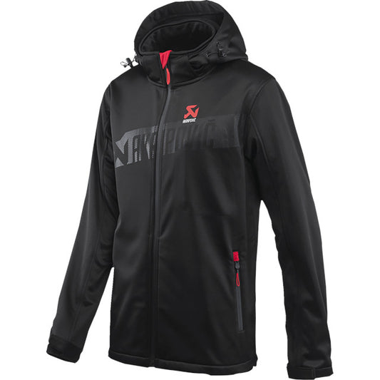 Akrapovic men's waterproof red-black Softshell jacket