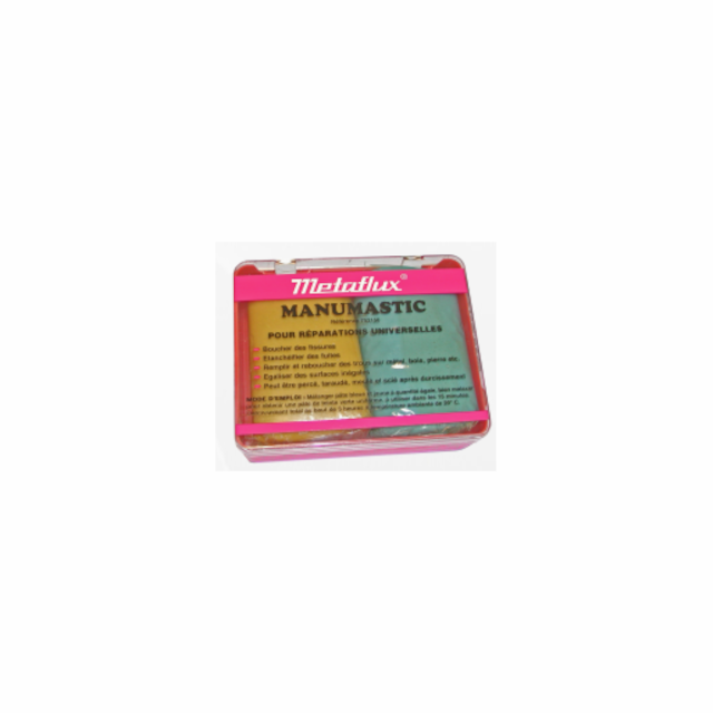 Two-component epoxy solder manumastic 400gr Metaflux