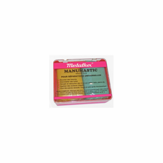 Soldadura epoxi bicomponente manumástic 400gr Metaflux