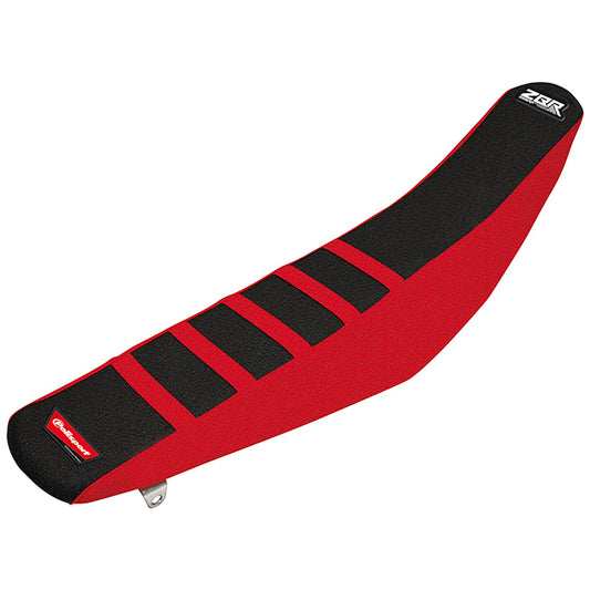 Funda del sillín Honda CRF450 13-16 / CRF250 Zebra 14-17 Polisport rojo negro 8154300003