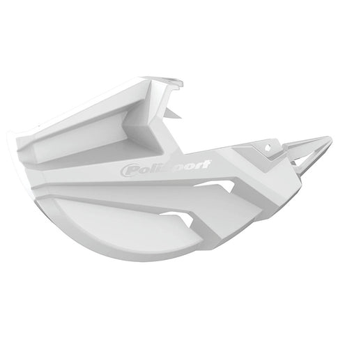 Recambio protector de disco inferior Polisport - blanco 8155000001