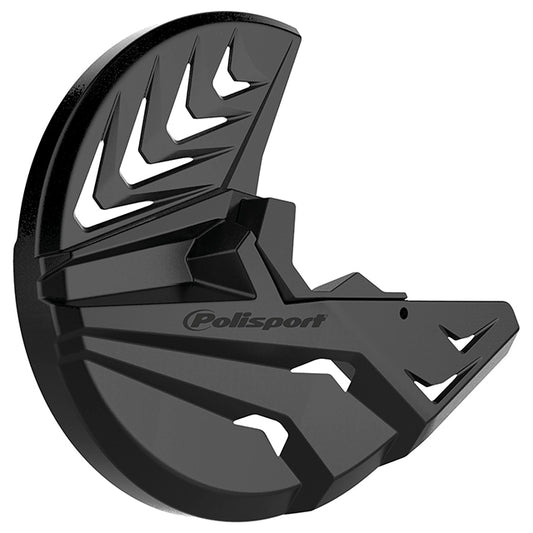 Protector Disco delantero y horquilla Honda CRF250/450R 10-14 Polisport - negro 8155100001