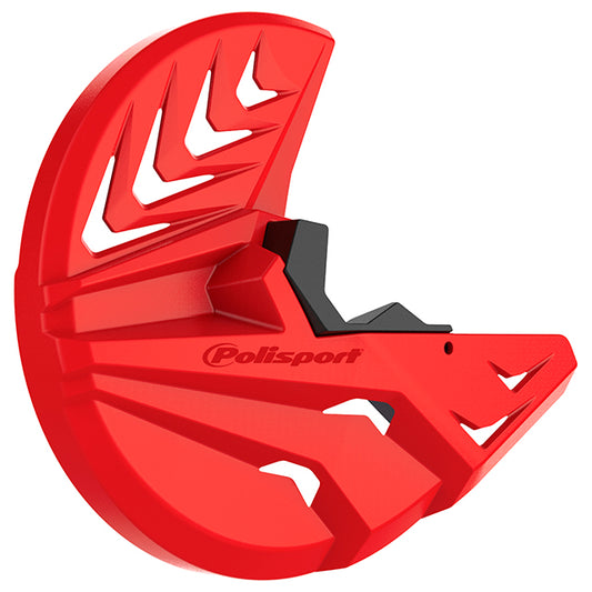 Protector Disco delantero y horquilla Beta RR 4T/2T 13-18 Polisport - negro-rojo 8155300003