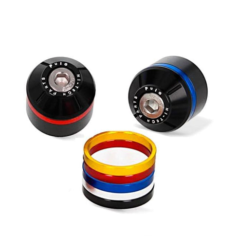 Embouts de guidon courts avec anneaux Yamaha YZF R 125cc Puig