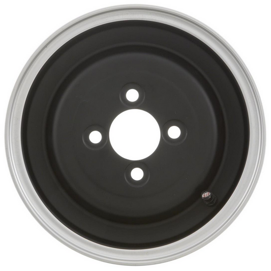 Jante tubeless preto mate com rebordo polido 2.15-8" Vespa SIP