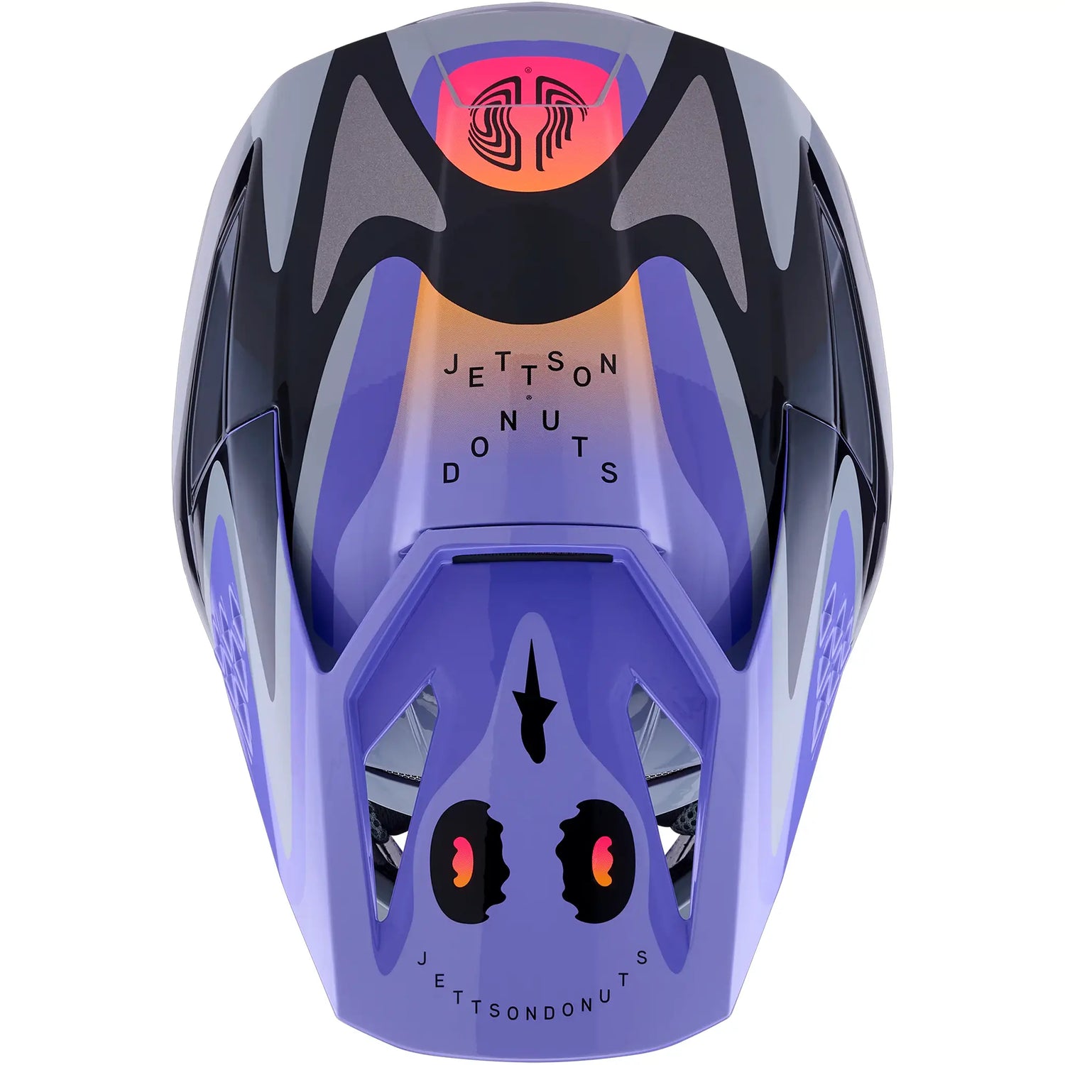 Casco Alpinestars S-M3 Youth Jettson - Gris/Negro/Lila