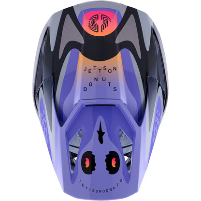 Casco Alpinestars S-M3 Youth Jettson - Gris/Negro/Lila