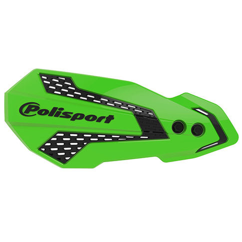 Paramanos MX Flow YZF/YZ 04-07 KX125/KX250 07-22 KX250F/KX450F 08-18 Polisport - negro-verde 8308200011