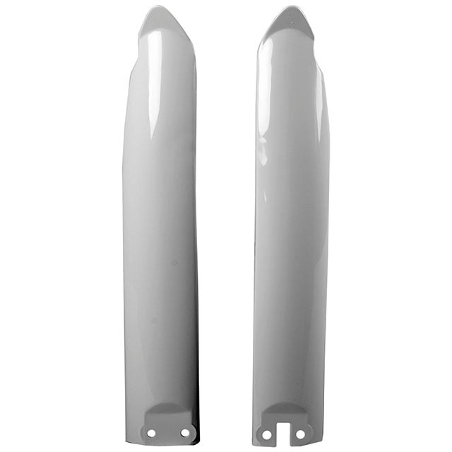 Protectores de horquilla Kawasaki KX125/250 KX500 94-03 Polisport - blanco 8395000001