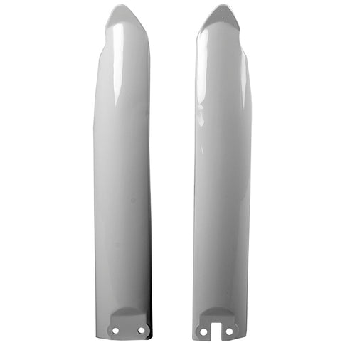 Protectores de horquilla Kawasaki KX125/250 KX500 94-03 Polisport - blanco 8395000001