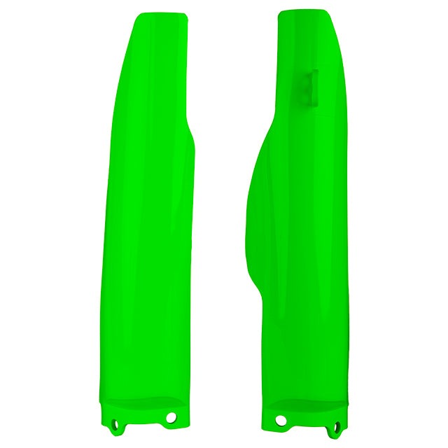 Protectores de horquilla Kawasaki KX250F 04-05 KX125/250 04-08 Polisport - verde lima 8398000008
