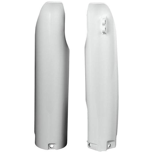 Protectores de horquilla Yamaha WR250F/WR450F 05 WR250R 09-13 YZ125/250/YZ250F/YZ450F 05-07 Polisport - blanco 8398100001
