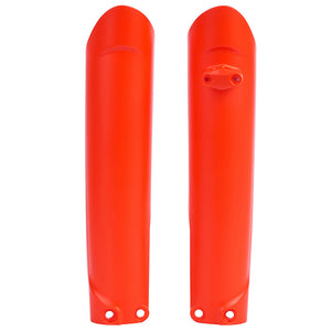 Protectores de horquilla KTM 16-22/Husqvarna 17-22/ Gas Gas 18-22/ Sherco 17-22/ Rieju 20-22 Polisport - naranja flúor 8398600005