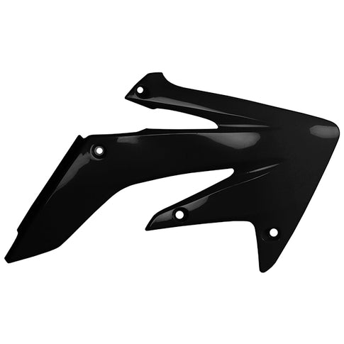 Tapas Radiador CRF250R 04-09 Polisport - negro 8410300002