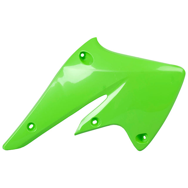 Tapas Radiador KX250F 04-05 Polisport - verde 05 8410500007