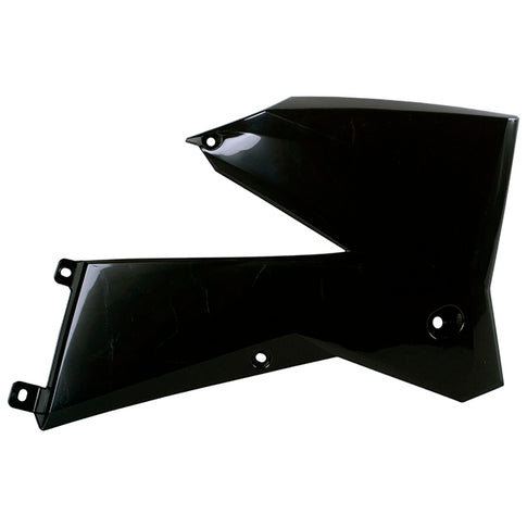 Tapas Radiador KTM 200/250/300XC 250EXC-F 06-07 450EXC 450/525XC 250XC-F 07 125/200/250/300EXC 525EXC 05-07 300MXC 05 450/525SX 06 125/250SX 250SX-F 05-06 Polisport - negro 8411500001