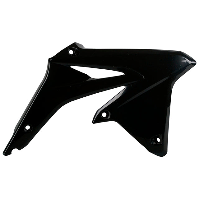 Tapas Radiador RMZ450 08-17 Polisport - negro 8412500002