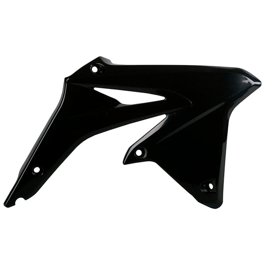 Tapas Radiador RMZ450 08-17 Polisport - negro 8412500002