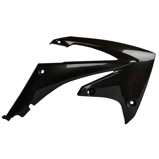 Tapas Radiador Honda CRF450R 09-12 CRF250R 10-13 Polisport - negro 8412700003