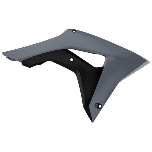 Tapas Radiador Honda CRF450R 17-20 CRF250R 19-21 Polisport - nardo grey 8414800007